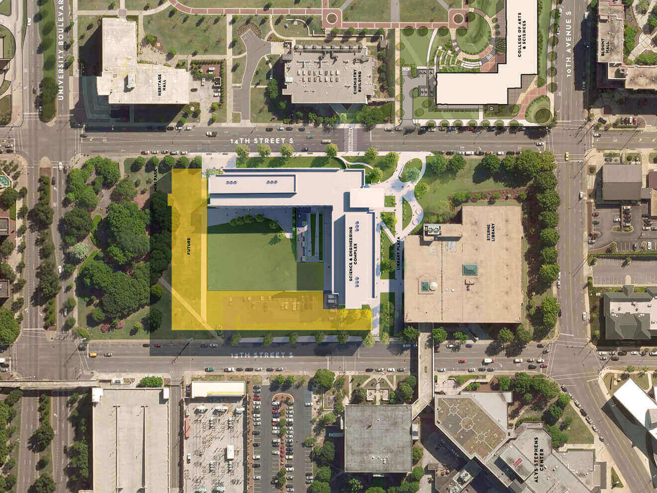 Science & Engineering Complex - Future Phase Site Plan
