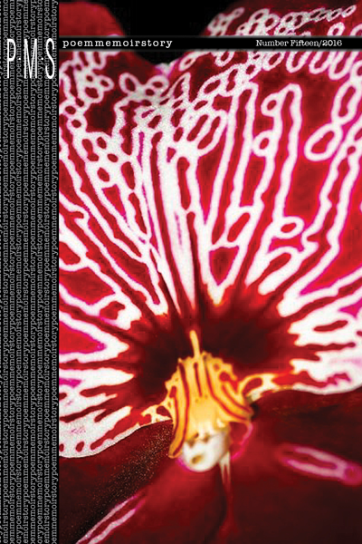 Cover of PMS 15, an orchid illistrated in neon. 
