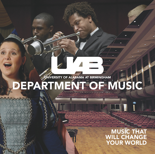 UAB Music Brochure cover