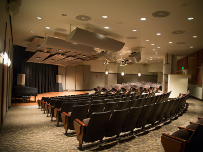 This is a picture of Hulsey Recital Hall.