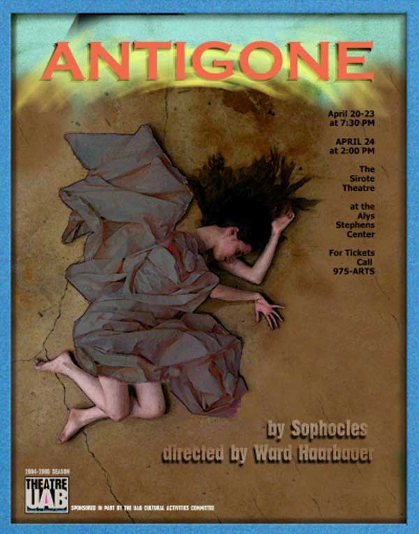 Antigone poster.