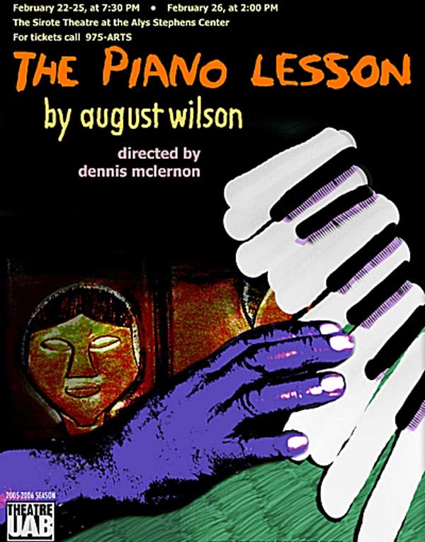 The Piano Lesson poster.