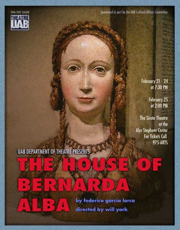 The House of Bernarda Alba poster.