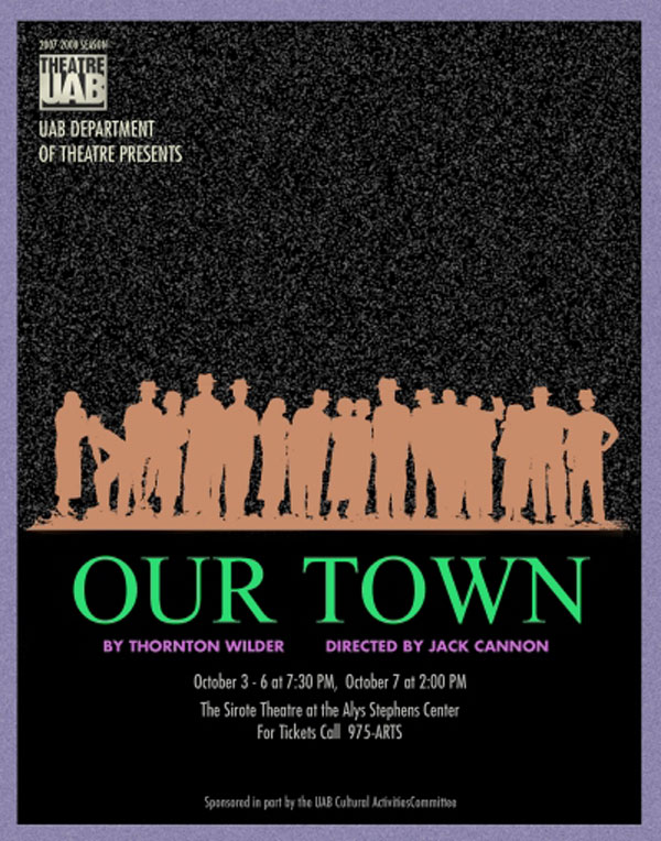 Our Town poster.