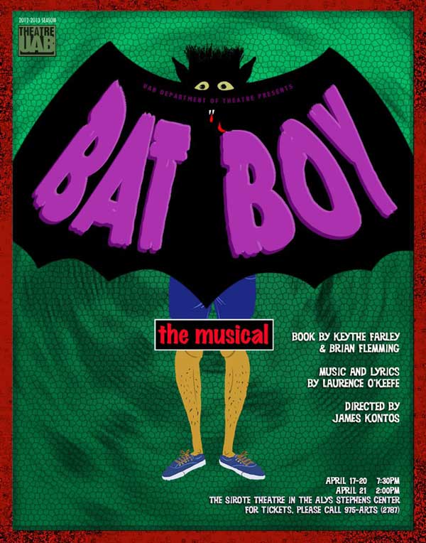 Bat Boy: the Musical poster.