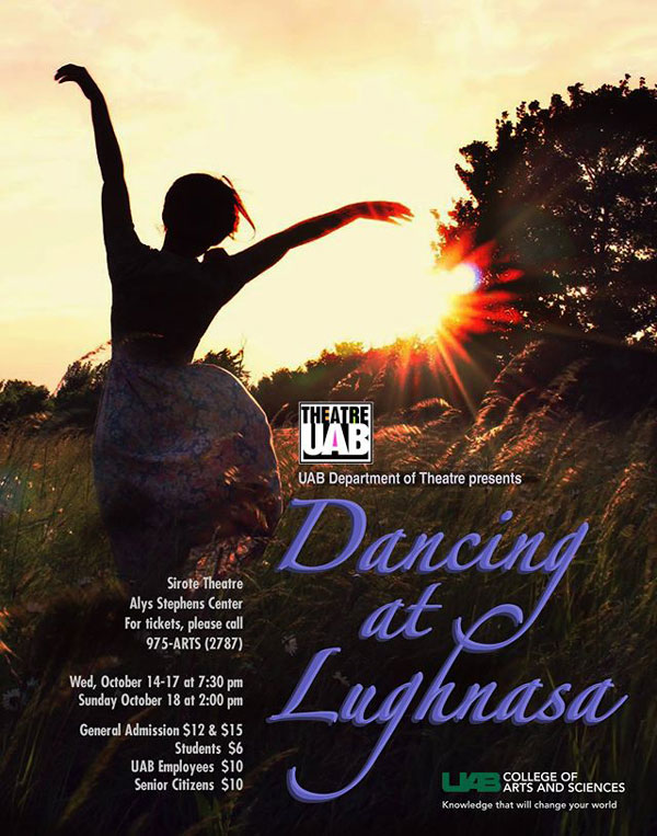Dancing at Lughnasa poster.