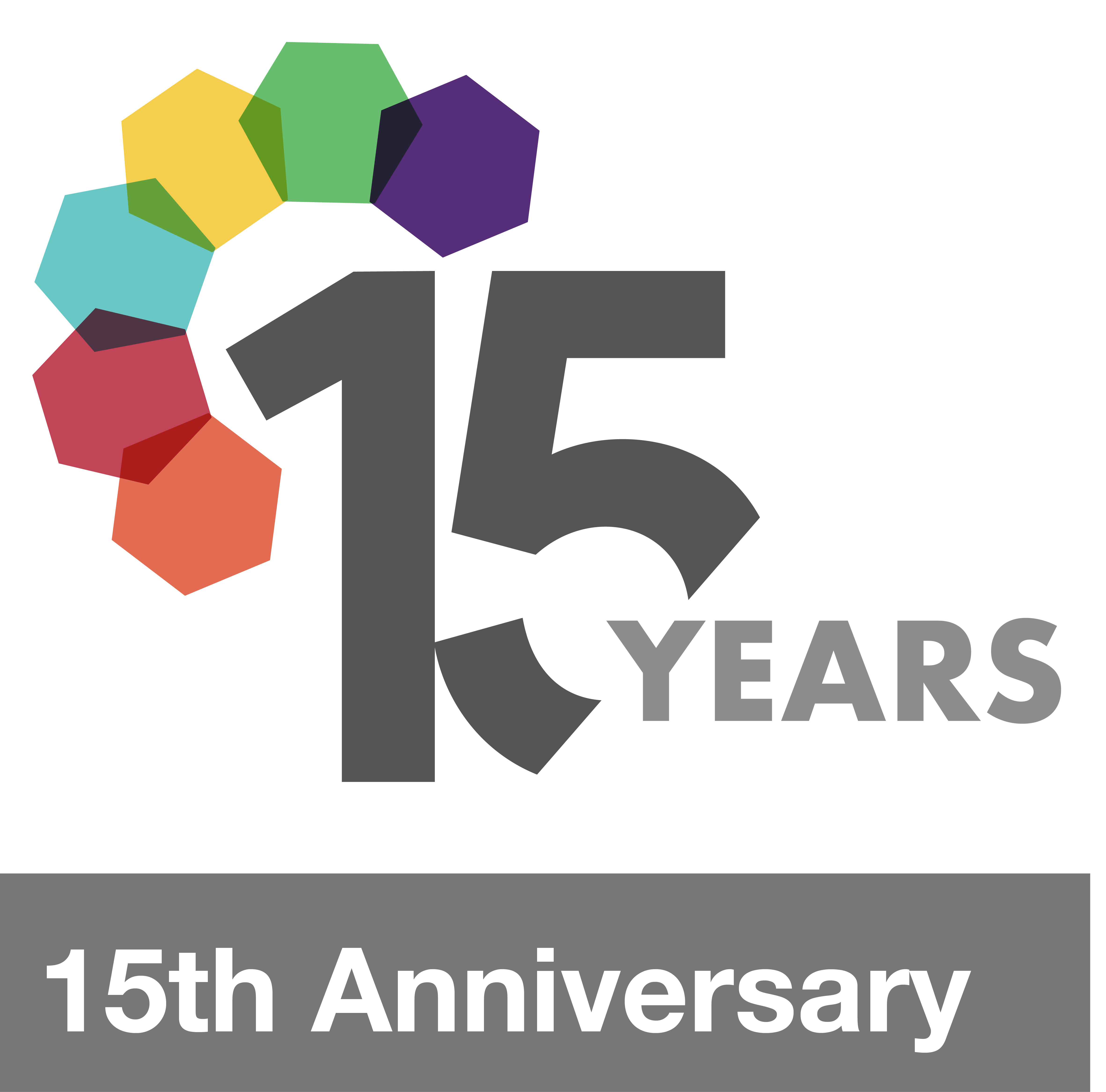 15th Anniversary Logos