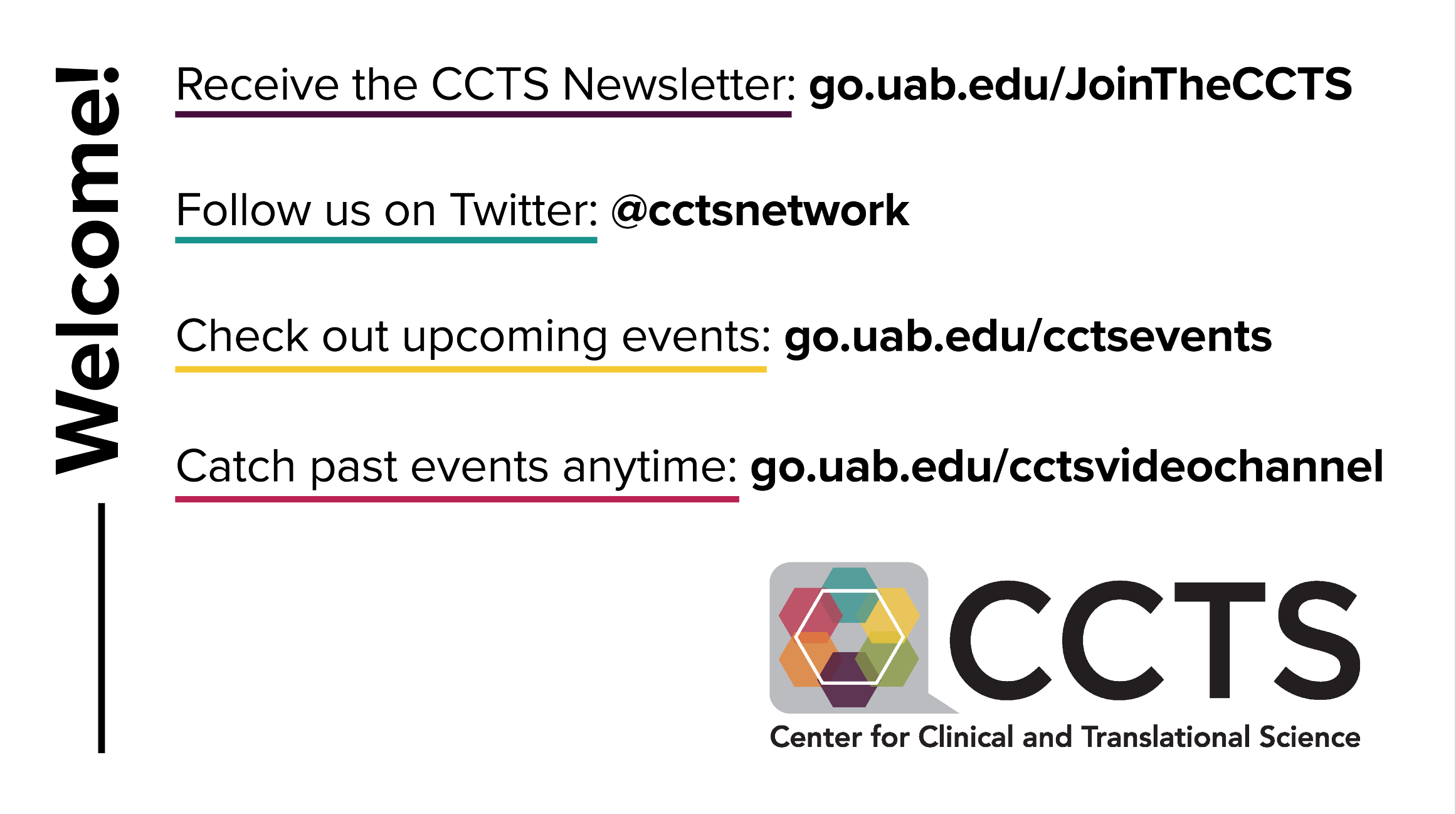 CCTS Welcome Slide for Zoom
