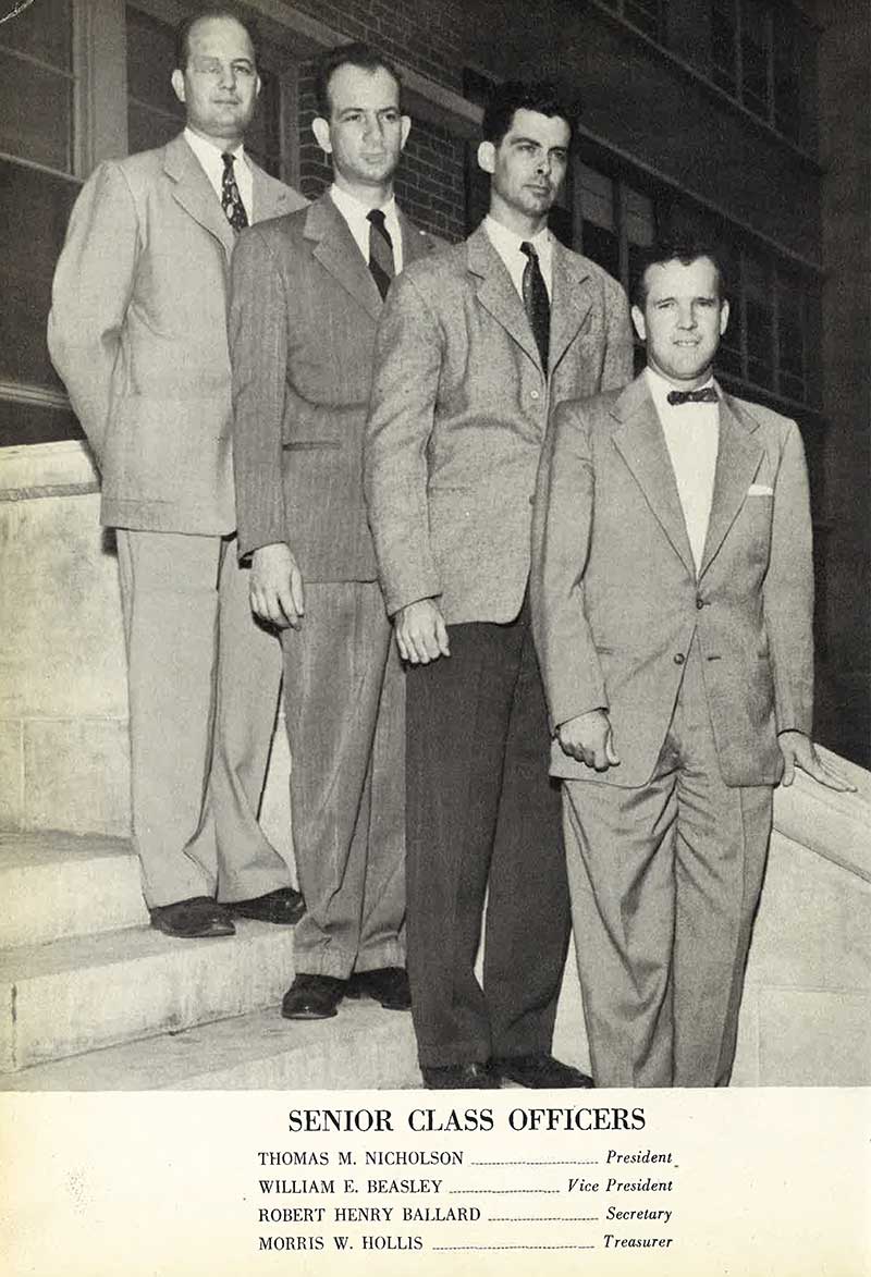Dentala yearbook provides accounting of the UAB School of Dentistry inaugural graduating class of 1952