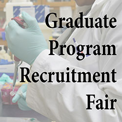 Graduate Summer Recruitment Fair poster.
