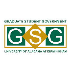 Graduate Student Government logo.