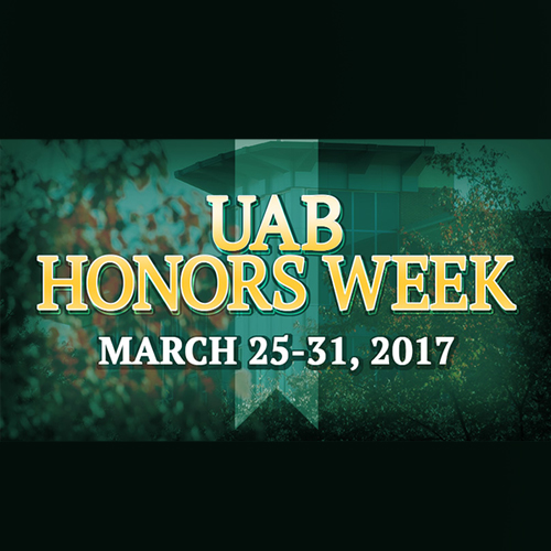 Honors Week 2017. 