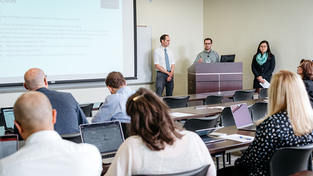 Faculty Hires presentation slides for Faculty Affairs automated