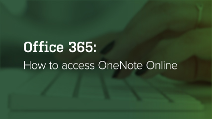 How to Access OneNote