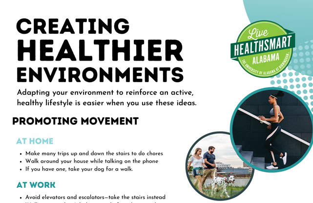 Fact Sheet: Creating Healthier Environments