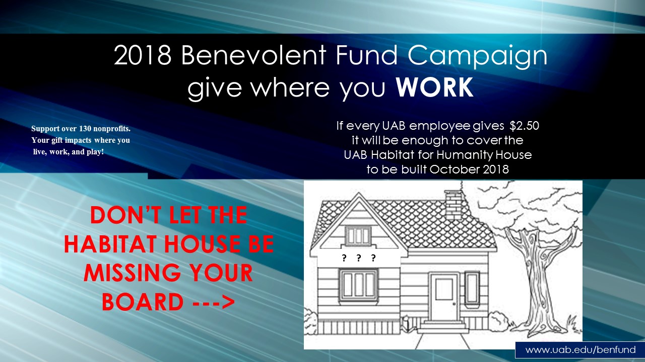 2018 Benevolent Fund Campaign