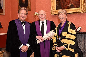 Whitley named Honorary Fellow by Royal College of Physicians of Ireland