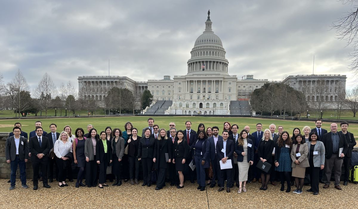 2024 ARVO fellow advocates on Capitol Hill