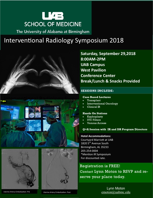 2018 IR Symposium Flyer
