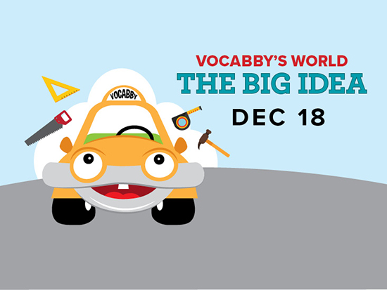 Picture of Vocabby the cab. 