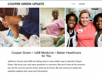 Jefferson County and UAB Medicine launch www.CooperGreenUpdate.com