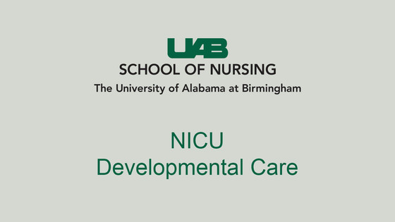 NICU Developmental Care