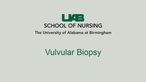 Vulvular Biopsy