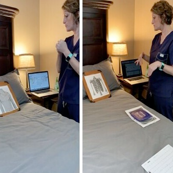 Faculty keep students on track, engaged with at-home simulations