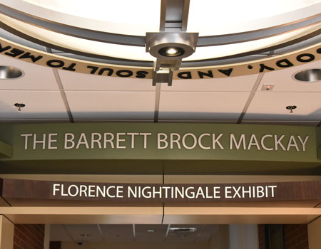 The Barrett Brock MacKay Nightingale Letters Exhibit