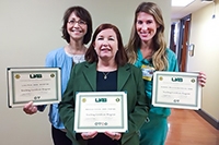 Trio of UAB School of Nursing faculty recognized by UAB Center for Teaching and Learning