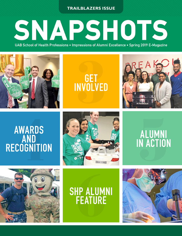 Cover Snapshots Spring 2019