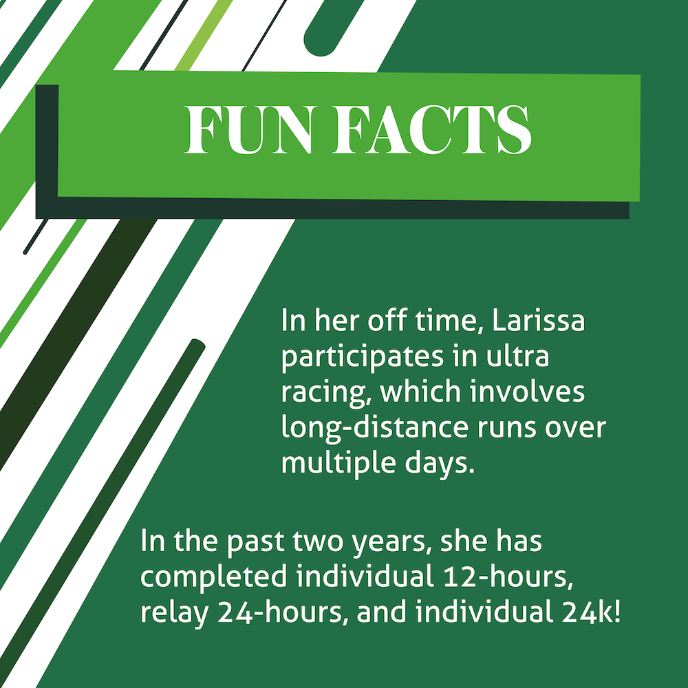 Larissa Francis Fun Facts