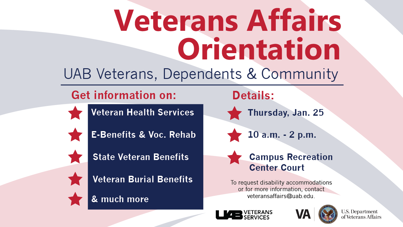 VA Orientation for Birmingham Area Veterans