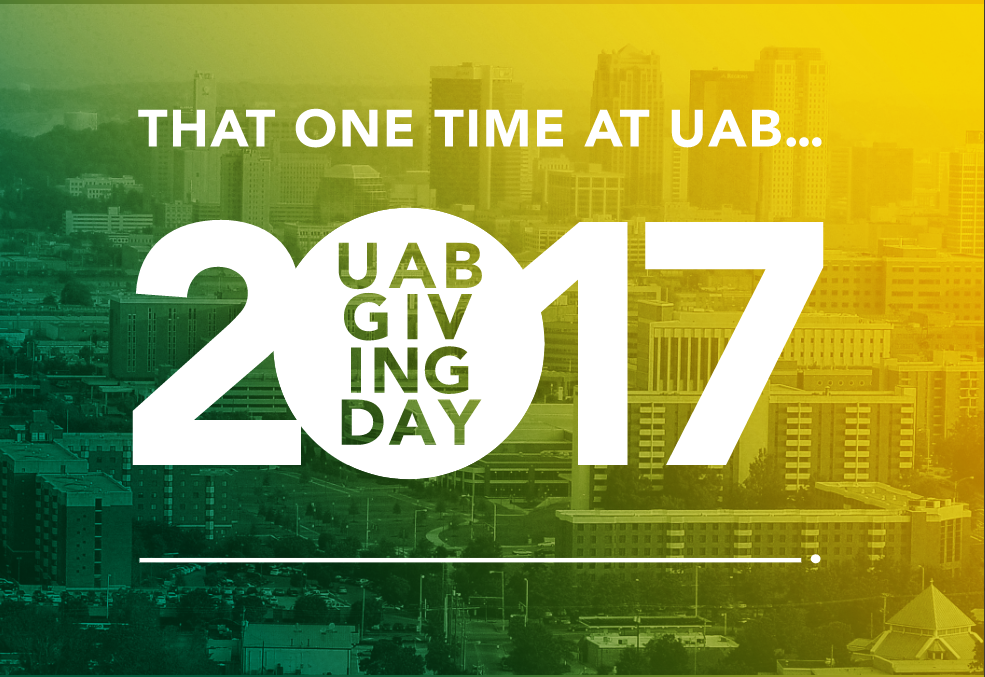 UAB Giving Day is May 11