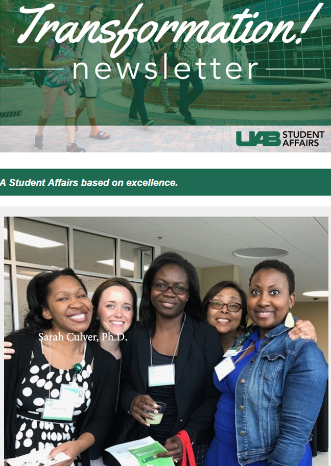 June 2017 Student Affairs Newsletter