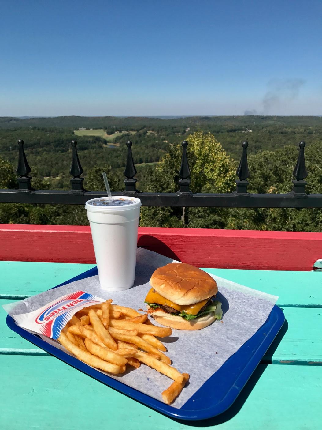 The view provided at Tip Top Grill inspires both the name and returning customers. Photo by Gavin Gilliland