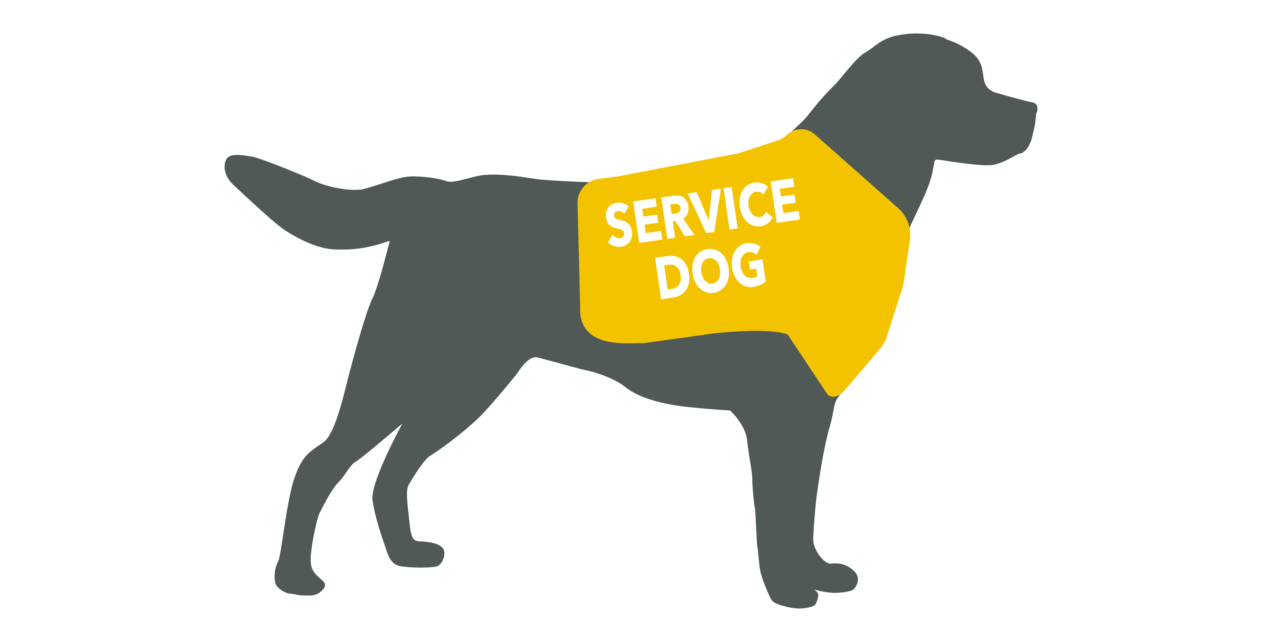 service animals graphic