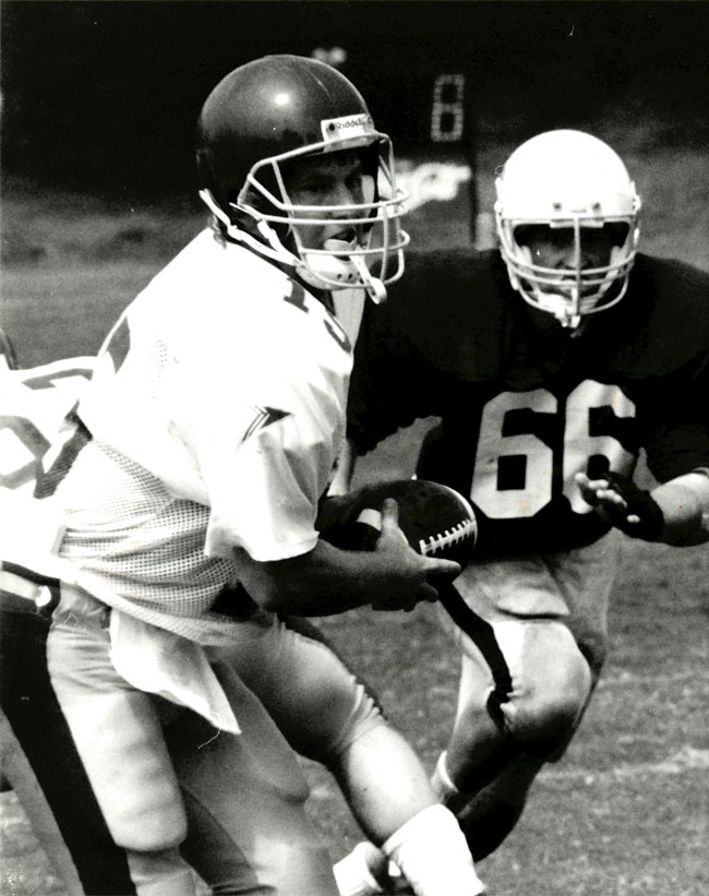 Photo of 1991 football game