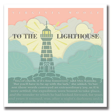 Illustration of Virginia Woolf's To the Lighthouse
