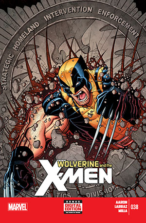 over of Wolverine and the X-Men comic; Marvel Entertainment/Art by Nick Bradshaw