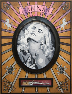 Anna Nicole Smith painting by Gary Chapman