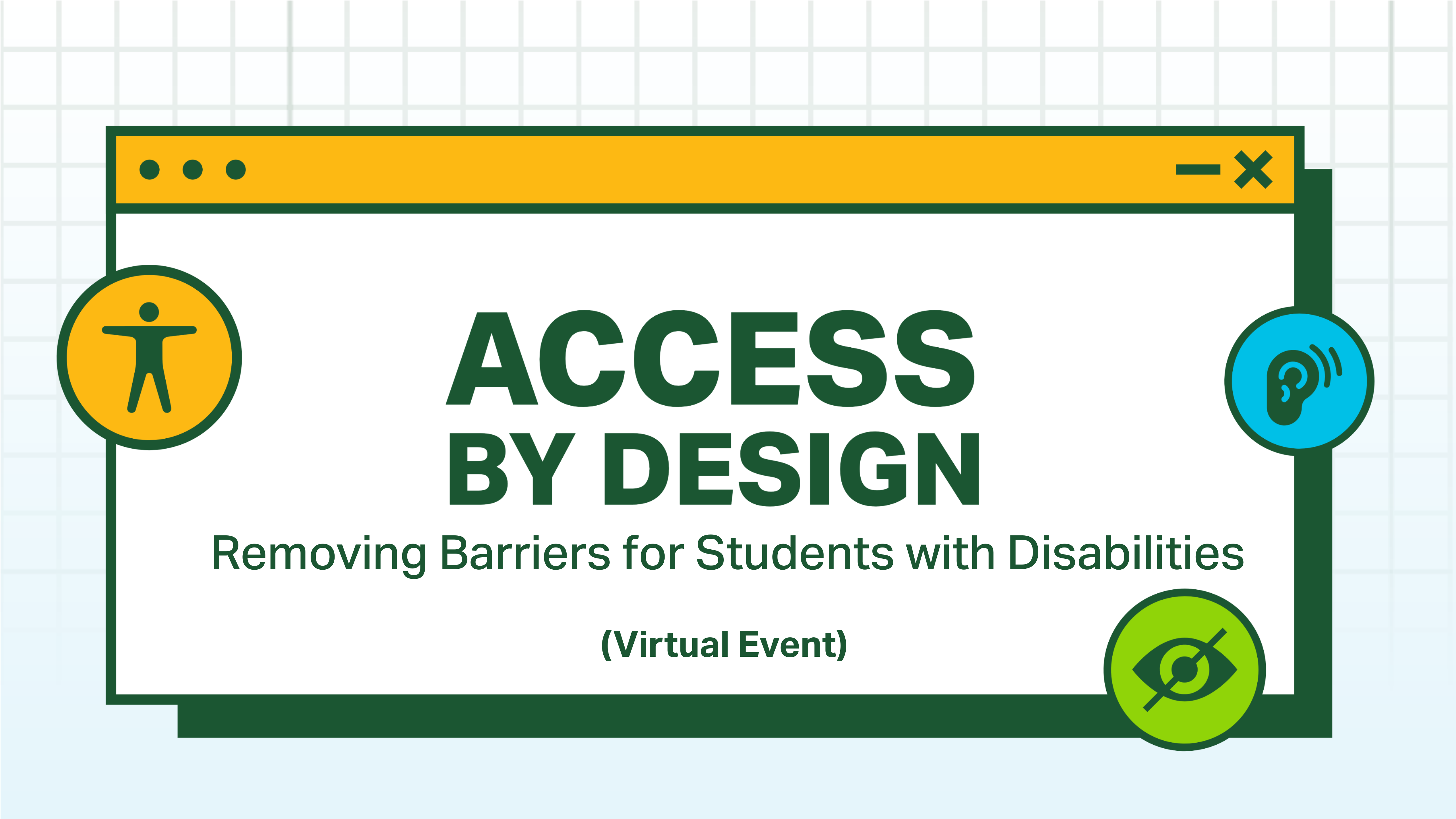 UAB to host Access by Design: Removing Barriers for Students with Disabilities