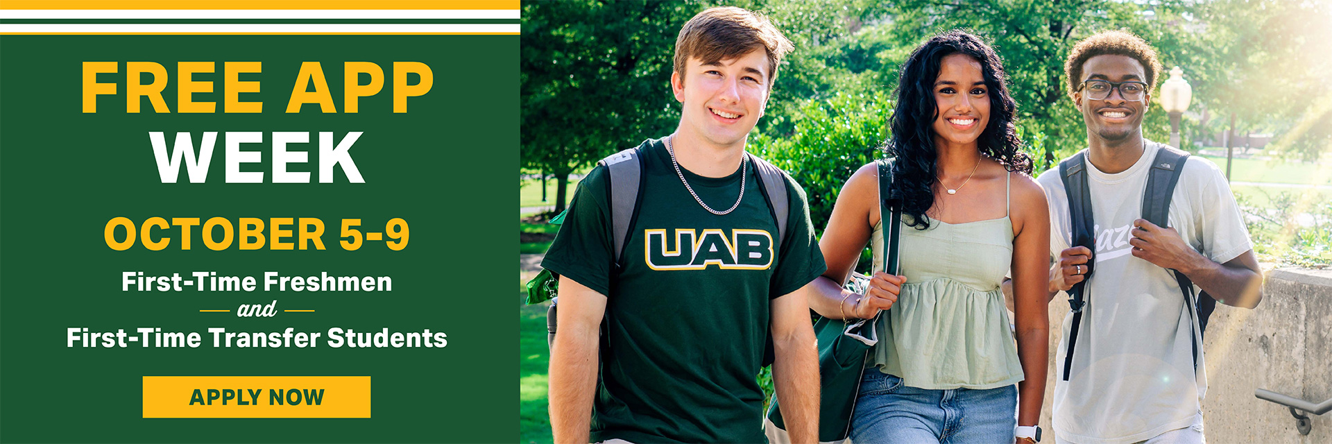 Free App Week - Entering Freshmen and Transfer Students