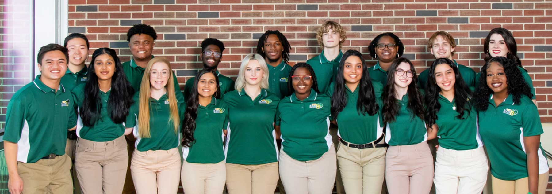 A group image of Orientation leaders