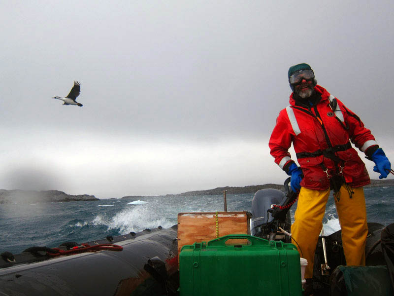 Chuck Cormorant ride the waves wind