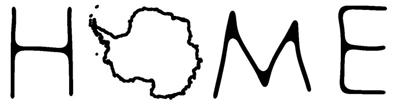Antarctica "HOME" logo
