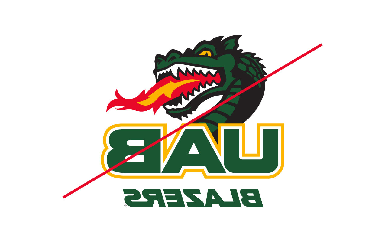 Graphic showing UAB Trifecta logo Inappropriate Use 3