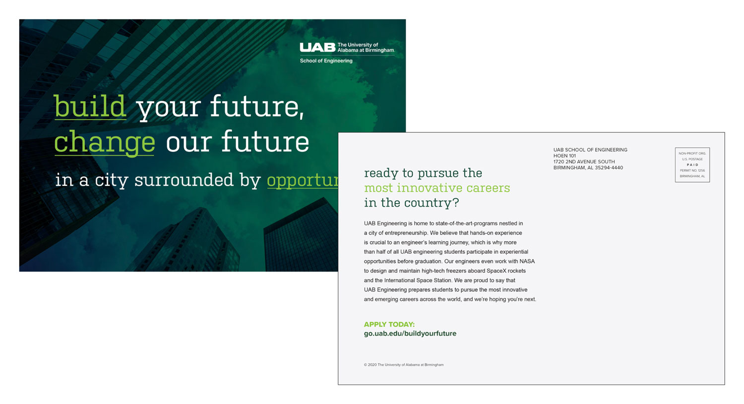 Graphic showing Lockup Logo usage