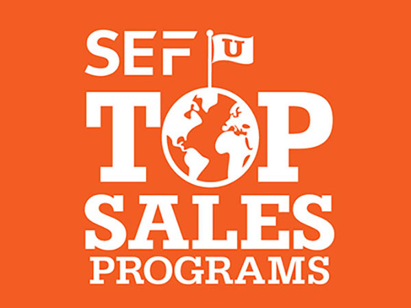 SEF Top Sales Programs logo.