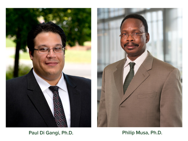Professors Paul DiGangi and Philip Musa